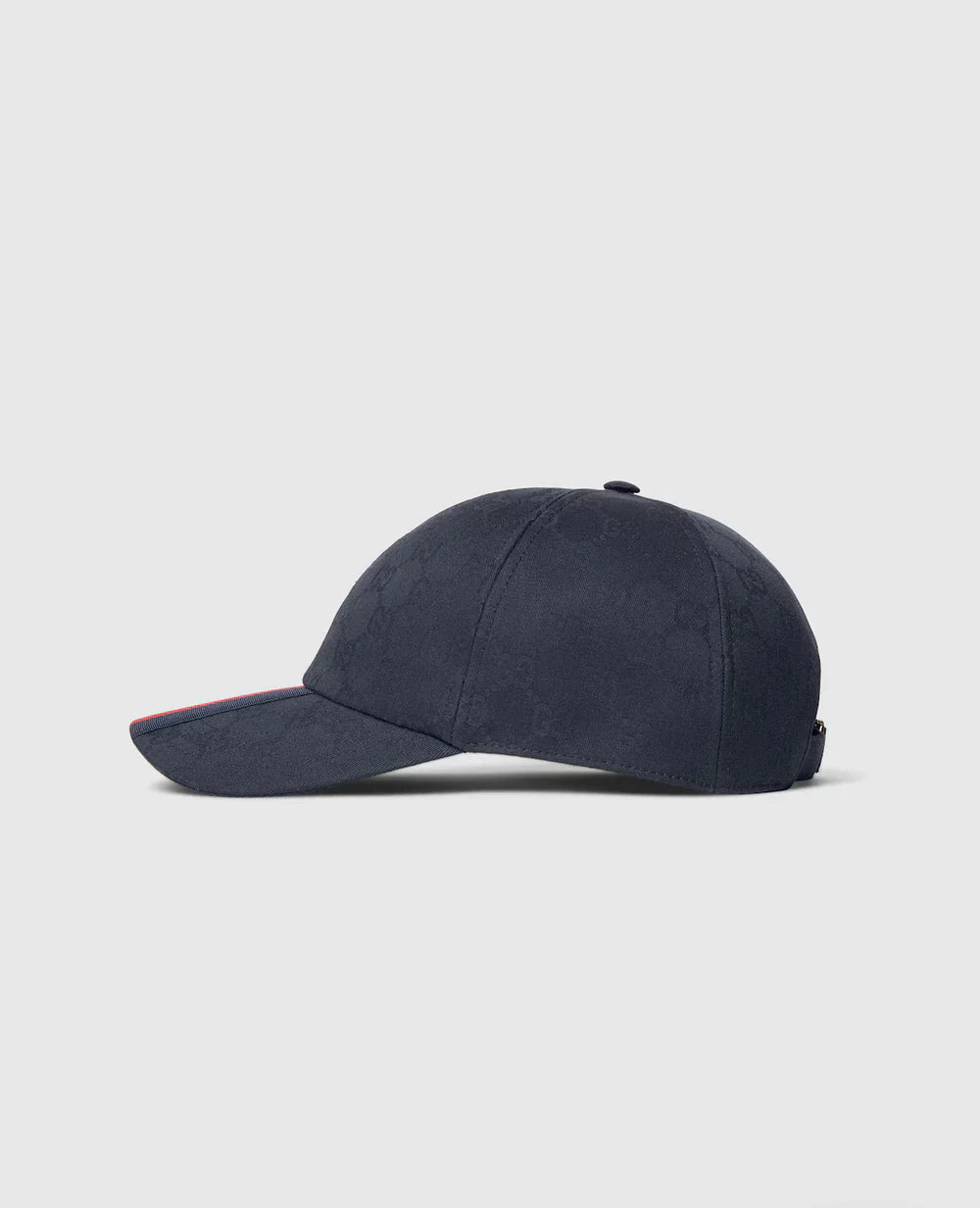 Casquette en coton GG avec bande Web