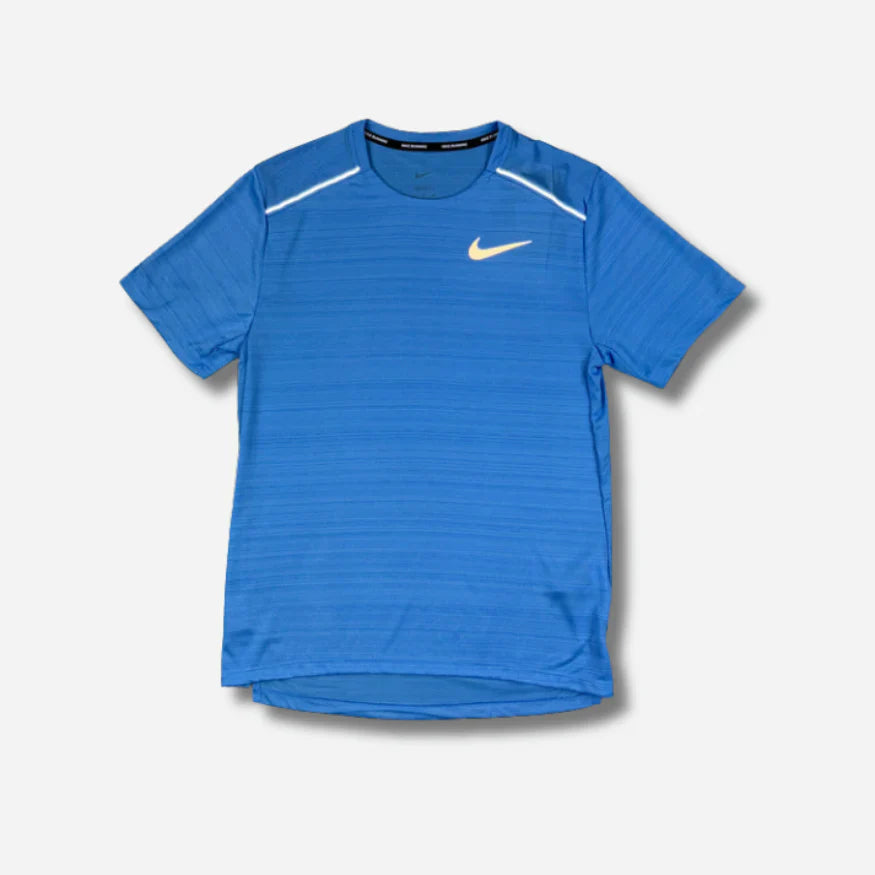 Ensemble Short / t-shirt Running bleu clair